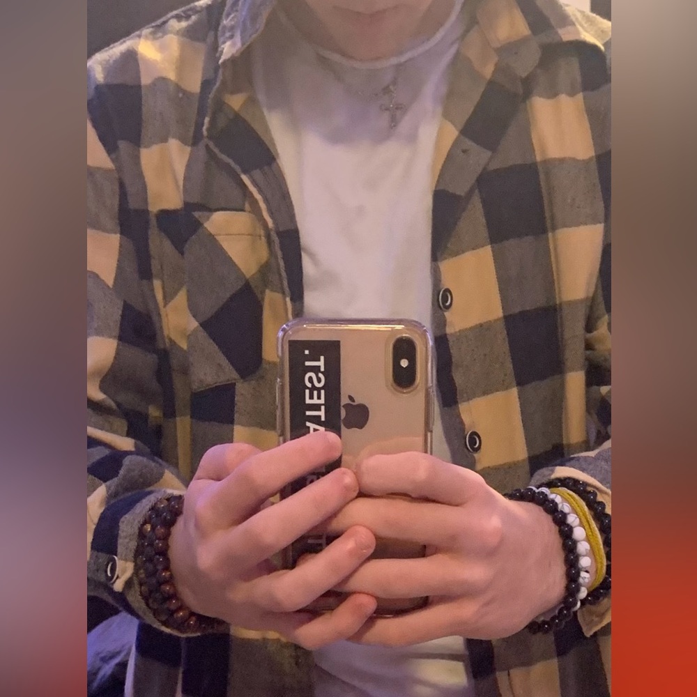 Black/Yellow Flannel